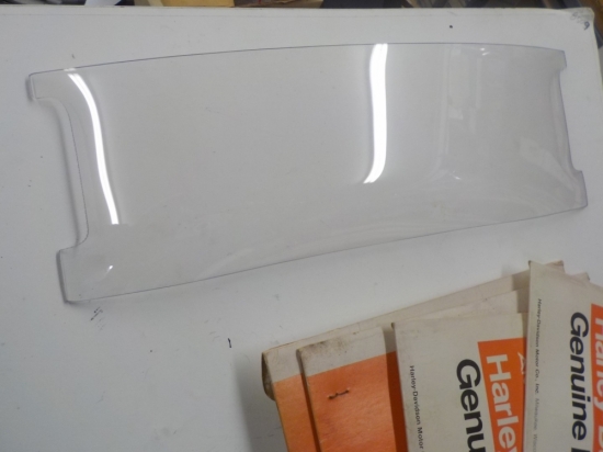 PANHEAD "NEW" ADJUSTIBLE CLEAR WINDSHIELD #58027-49